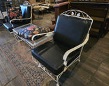 1950s Vintage MCM Iron Patio Furniture