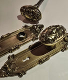 1910 Yale & Town "Meridian" Interior Door Hardware Sets in Brass