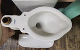 1920-30's Era Vintage Standard "Monaco" Model Wall Hung Tank Toilet in White