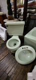 Vintage Bathroom Suite in Green