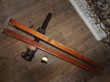 Large Early Vintage Wood Clamp with Turned Wood Screw 1860's - 1880's