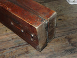 Large Early Vintage Wood Clamp with Turned Wood Screw 1860's - 1880's