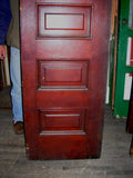 Pairof 6 Raised Panel Oak Pocket Doors