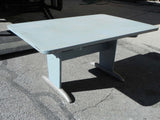 Mid Century Industrial School Work Tables
