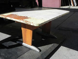Mid Century Industrial School Work Tables