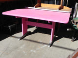 Mid Century Industrial School Work Tables