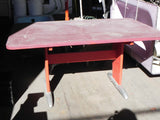 Mid Century Industrial School Work Tables