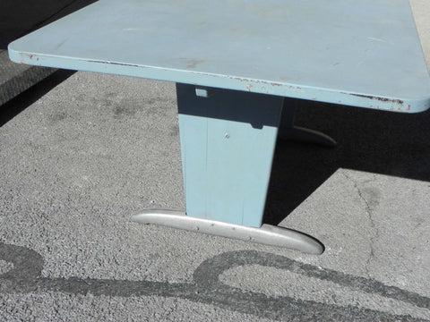 Mid Century Industrial School Work Tables