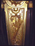 Antique Pedestal with Carved Faces...possibly by Herter Brothers