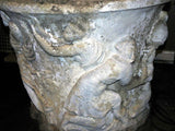 17th Century Italian Limestone Well Head "Rape of the Sabine Women"