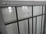 Large Vintage Arts & Crafts Styled Leaded Casement Windows