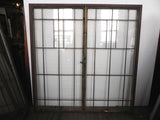 Large Vintage Arts & Crafts Styled Leaded Casement Windows