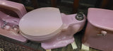 Vintage Standard Rose du Berry 1930’s Wall Sink with Original Faucet