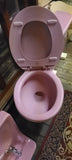 Vintage Standard Rose du Berry 1930’s Wall Sink with Original Faucet
