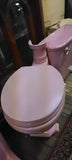 Vintage Standard Rose du Berry 1930’s Wall Sink with Original Faucet