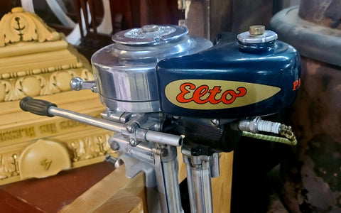 Restored Vintage Elto Pal Outboard Motor by Evinrude