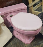 Vintage Standard Rose du Berry 1930’s Wall Sink with Original Faucet