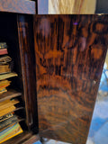 Impeccable Quarter Sawn Oak Gothic Styled Antique Kimball Phonograph