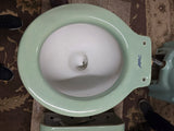 Vintage 1928 Standard "Siacto" Model 2 Tone Toilet in