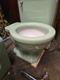 Vintage 1928 Standard "Siacto" Model 2 Tone Toilet in