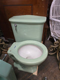 Vintage 1928 Standard "Siacto" Model 2 Tone Toilet in