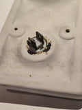Vintage "Cat" Electric Doorbell in Bisque