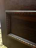 Early 1900s Oak Entry Door with Egg & Dart Molding