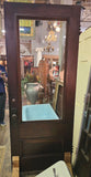Early 1900s Oak Entry Door with Egg & Dart Molding