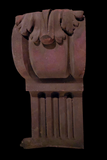 1920's Era Monumental Red Terra Cotta Entry from the Bostwick Braun Building Toledo OH