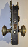 Original 1910 YALE Lock Co. "Largo" Pattern Entry Lock in Cast Bronze