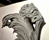 Antique "Lion" Urn Handles by Kramer Brothers Foundry 1800s