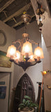 Vintage Art Deco Chandelier - Restoref