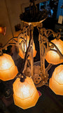 Vintage Art Deco Chandelier - Restoref