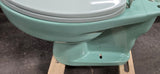 Vintage American Standard Ming Green Cadet Elongated Bowl Toilet
