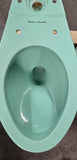 Vintage American Standard Ming Green Cadet Elongated Bowl Toilet