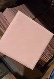 MCM Plastic 4¼" Square Wall Tiles in Blue & Pink