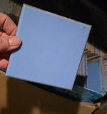 MCM Plastic 4¼" Square Wall Tiles in Blue & Pink