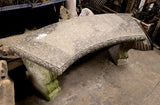 Vintage Cast Stone Garden Benches