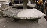 Vintage Cast Stone Garden Benches