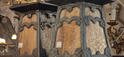 Vintage Arts & Crafts Porch Ceiling Mounted Lights