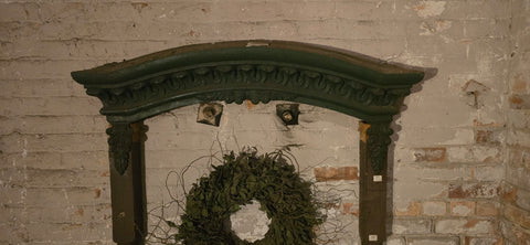 Antique Cast Iron Doorway Decorative Arch