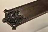 Antique Corbin Cast Bronze "Marburg" Pattern Push Plate