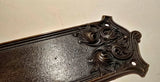 Antique Corbin Cast Bronze "Marburg" Pattern Push Plate