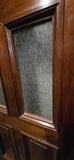 1920s Raised Panel Door with Obscure Glass