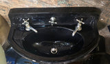 Black Toilets and Sinks from the 1920s to 1990s