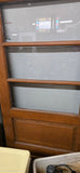 MCM Pine Entry Door with Glass
