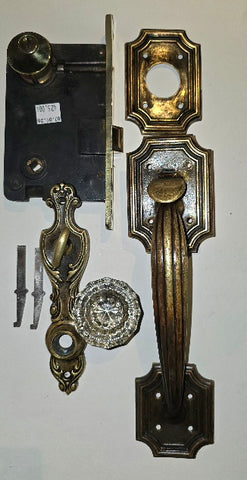 Vintage Thumb Paddle Entry Set from Barrows
