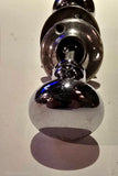 Vintage Drexel Chrome Knobs with Rosettes