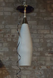 MCM White Glass Pendant Light(s) by Moe Lighting