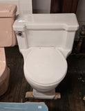 Vintage Standard One Piece Compact "Lowboy" White Toilet(2)